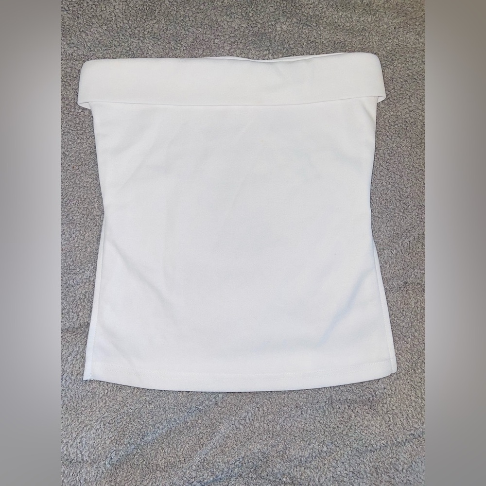 Shein White Tube Top
